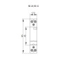 Контактор модульный 2P 20A 2NO 24V [2464005] RD 20-20 ETI