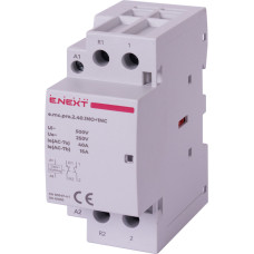 Контактор модульный 2P 40А 1NO+1NC 220V [p005226] E.NEXT e.mc.pro.2.40.1NO+1NC