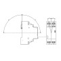 Импульсный контактор (пускатель) 4P 32A 4NO 230V [2464126] RВS 432-40 ETI