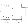 Контактор модульний 2P 32A 2NO 220V [A0040030031] MK-N АСКО