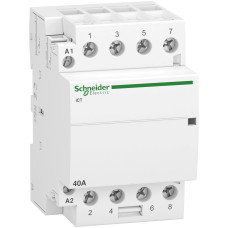 Контактор модульный 4P 40A 4NO 230V [A9C20844] Acti9 iCT Schneider Electric