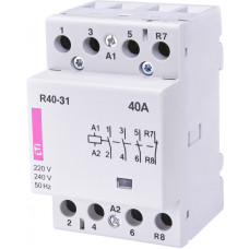 Контактор модульный 4P 40А 3NO+1NC AC [2463420] R 40-31 ETI
