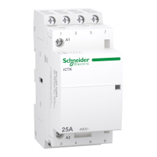 Контактор модульный 4P 25A 4NO 230V [A9C40425] Acti9 iCTK Schneider Electric