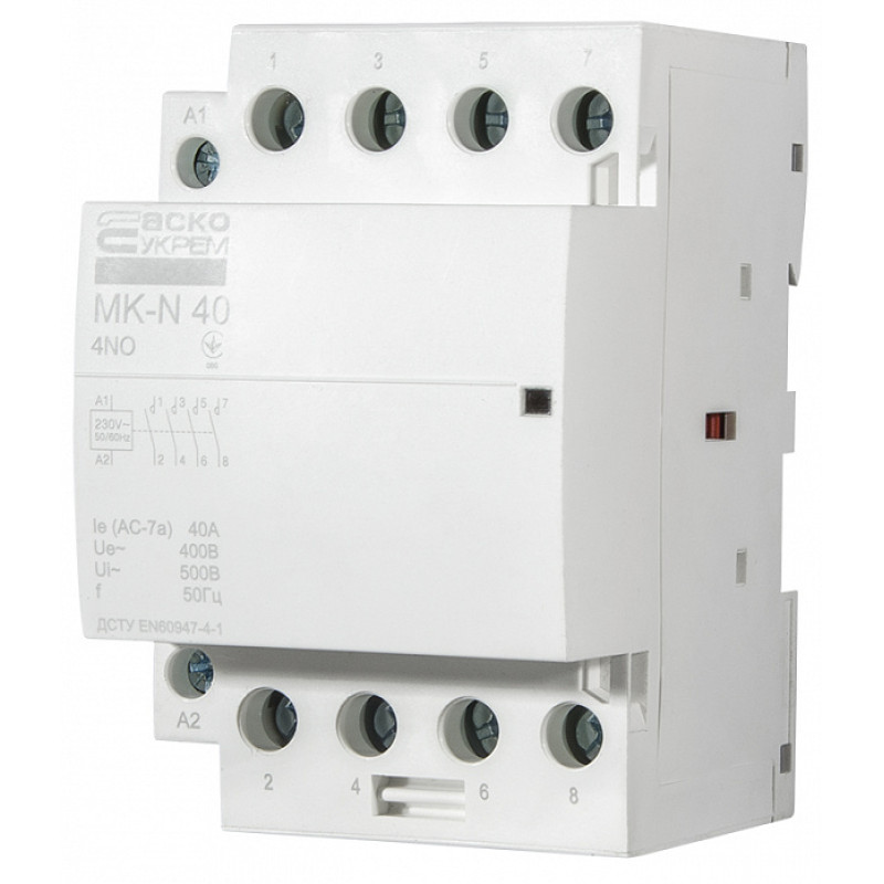Контактор модульний 4P 40A 4NO 220V [A0040030033] MK-N АСКО