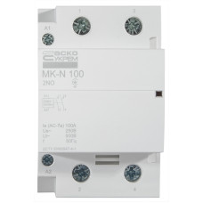 Контактор модульный 2P 100A 2NO 220V [A0040030038] MK-N АСКО