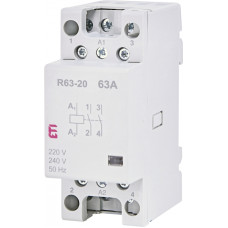 Контактор модульный 2P 63A 2NO 230V [2463482] R 63-20 ETI