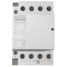 Контактор модульный 4P 63A 4NO 220V [A0040030034] MK-N АСКО