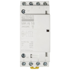 Контактор модульный 4P 16A 2NO+2NC 220V [A0040030028] MK-N АСКО