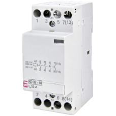 Контактор модульный 4P 32A 4NO 230V [2464078] RD 32-40 ETI