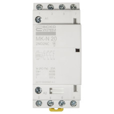 Контактор модульный 4P 20A 2NO+2NC 220V [A0040030029] MK-N АСКО