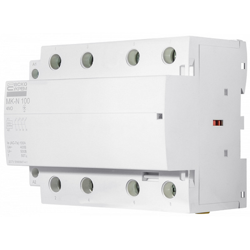 Контактор модульний 4P 100A 4NO 220V [A0040030039] MK-N АСКО
