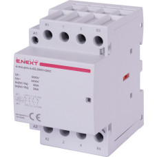 Контактор модульний 4P 63А 2NO+2NC 220V [p005231] E.NEXT e.mc.pro.4.63.2NO+2NC