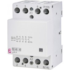 Контактор модульный 4P 40A 4NO 230V [2464018] RD 40-40 ETI