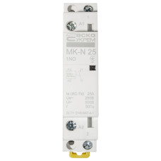 Контактор модульный 1P 25A 1NO 220V [A0040030022] MK-N АСКО