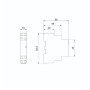 Контактор модульний 2P 20A 1NO+1NC 230V [MKK11-20-11-U] КМ20-11М УЕК
