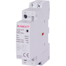 Контактор модульный 2P 25А 1NO+1NC 220V [p005220] E.NEXT e.mc.pro.2.25.1NO+1NC