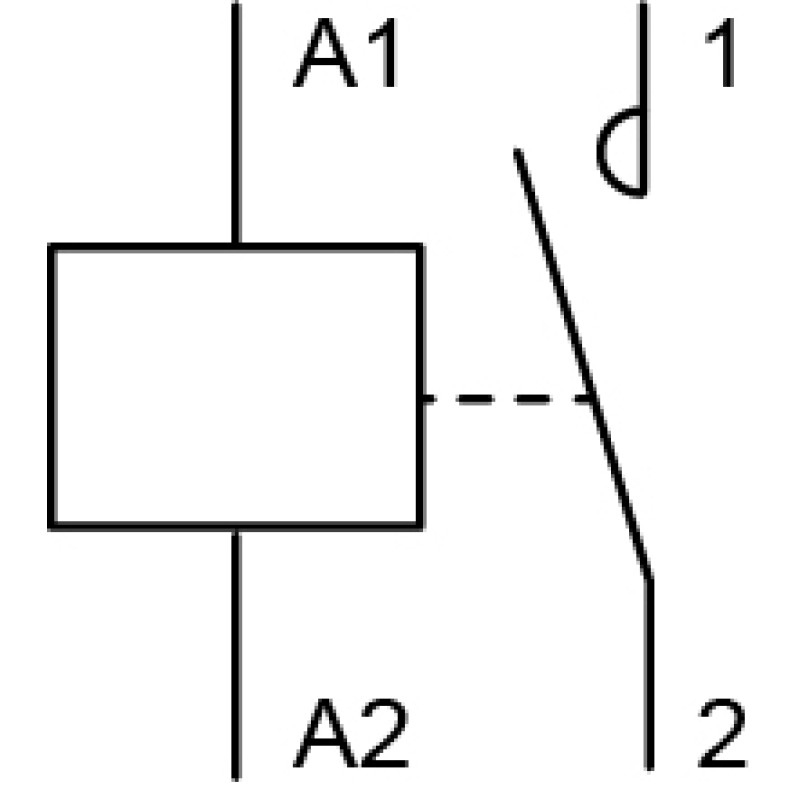 Контактор модульний 1P 25A 1NO 220V [A0040030022] MK-N АСКО