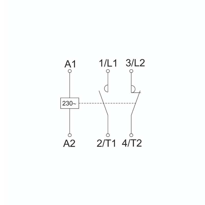 Контактор модульний 2P 20A 1NO+1NC 230V [MKK11-20-11-U] КМ20-11М УЕК