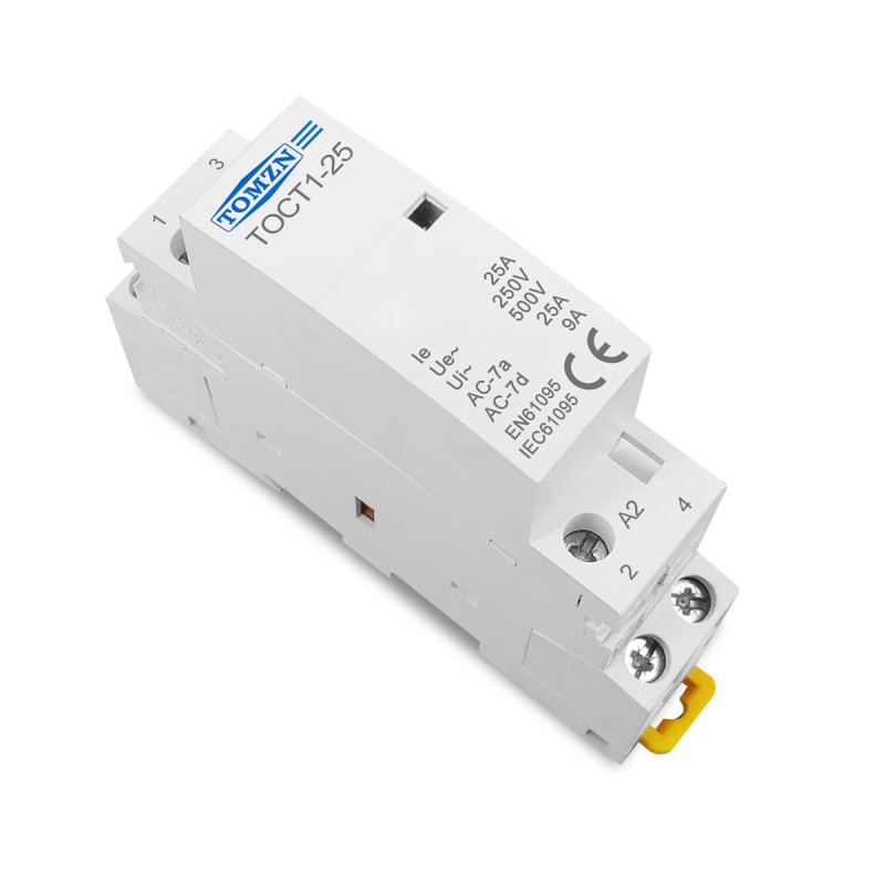Контактор модульный 2P 25А 2NC 220V [TOCT1-25-AC-2NC] TOCT1-25 TOMZN