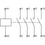 Контактор (пускач) 9А 36B 1НО [A0040010098] ПМ 1-09-10 C7 (LC1-D0910) АСКО
