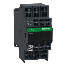 Контактор (пускатель) 32А 24В DC 1NO+1NC з пружинними клемами [LC1D323BD] TeSys Deca Schneider Electric
