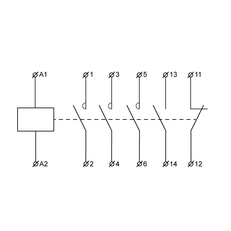 Контактор (пускач) 32А 42B 1НО [A0040010096] ПМ 2-32-10 D7 (LC1-D3210) АСКО