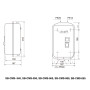 Контактор (пускач) в оболонці 40А 220В IP54 [CMS3-SB-040-220] SB-CMS-040 UEC