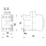 Контактор (пускач) 25А 230В 1НО 1НЗ [i.0090061] e.industrial.ukc.25.230 E.NEXT