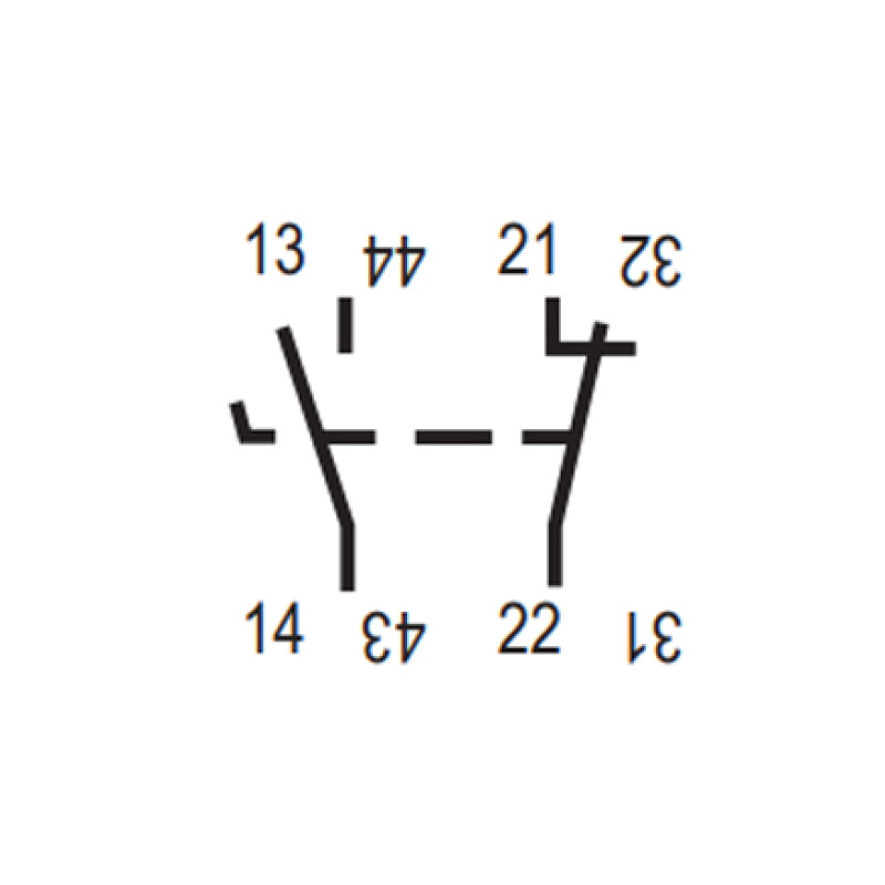 Додатковий контакт 6А 1NO+1NC [4644511] BCXMLE 11 ETI