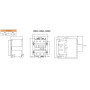 Контактор (пускач) 65А 230В 1НО 1НЗ [4649133] CEM 65.11 ETI
