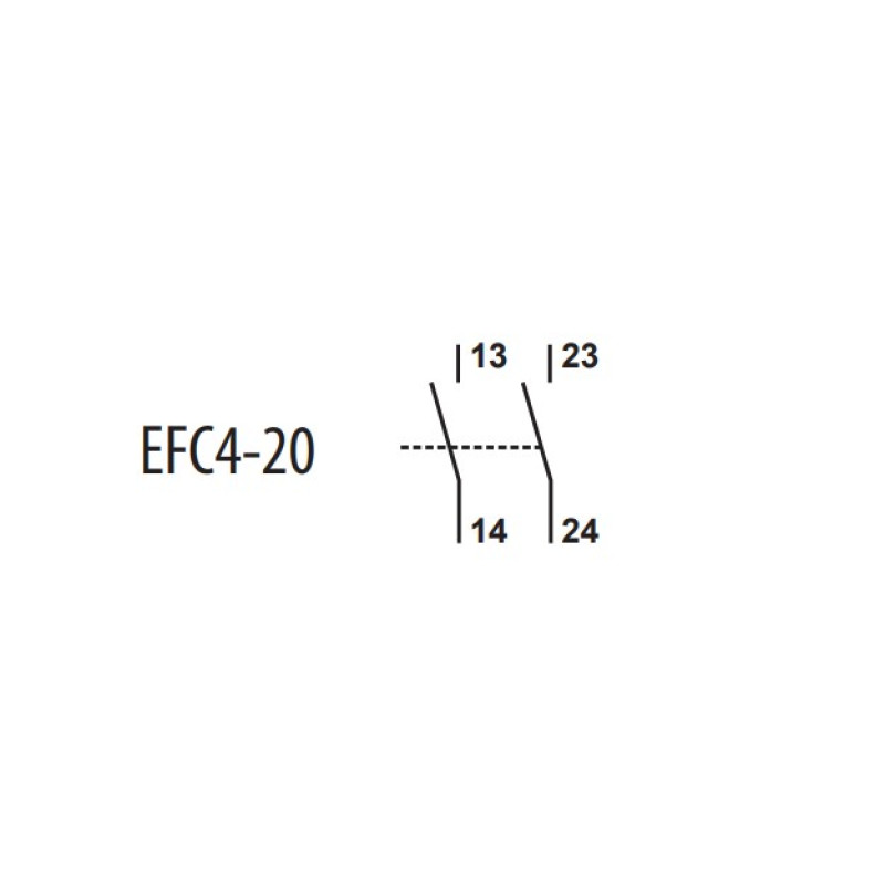 Дополнительный контакт 2NO [4641540] EFC4-20 ETI