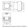 Блок задержки 0,1-30сек 1NO+1NC задержка на включение [LA2-SB-ATD-DT2] SB-ATD-DT2 UEC