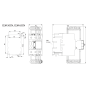 Контактор для конденсаторів 60 кВАр 440В 1NO [4649140] CEM 65CN.10 ETI