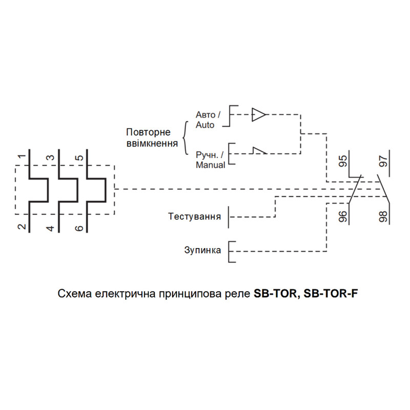 Теплове реле 9-13А [TR1-SB-TOR-9-13] SB-TOR UEC