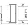 Контактор (пускатель) в оболочке 25А 380В IP54 [A0040040004] ПМК 25 (LE1-D25) АСКО