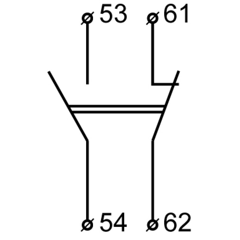 Додатковий контакт 1NO 1NC [A0040050009] ДК-11 (LA1-D11) АСКО