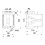 Контактор (пускач) 220А 380В 1НО 1НЗ [i.0090027] e.industrial.ukc.220.380 E.NEXT