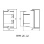Контактор (пускач) в оболонці 25A 230В IP54 [A0040040014] ПМК АСКО
