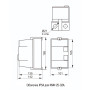 Оболонка для КМІ 25-32А IP54 [KKM-2] КМІ УЕК