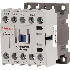 Контактор (пускатель) 6А 220В 1НО [i.0090001] e.industrial.ukc.6M.220 E.NEXT