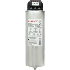 Трехфазный конденсатор 10кВАр 400В [i084007] e.capacitor.3.10.400.c E.NEXT