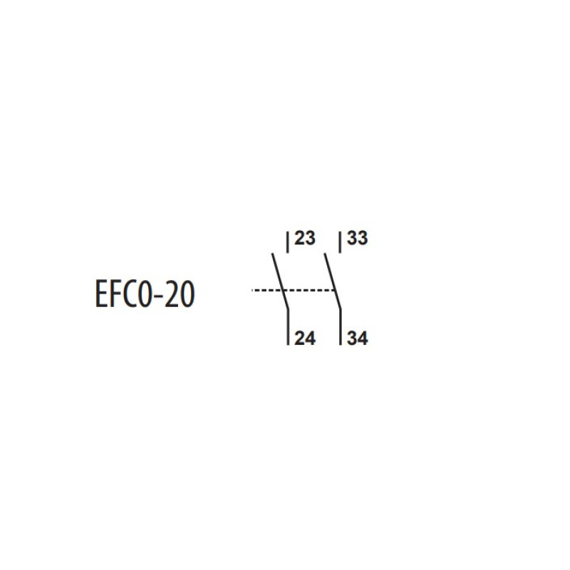 Дополнительный контакт 2NO [4641520] EFC0-20 ETI