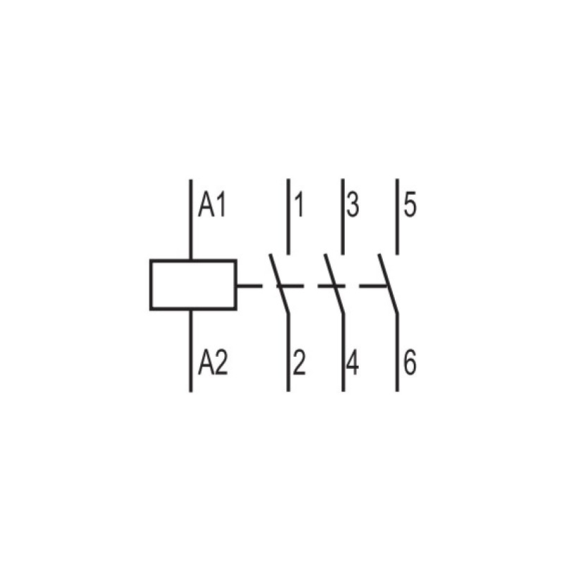 Контактор (пускач) 25А 230В [4646543] CES 25.00 ETI