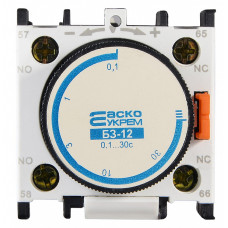 Блок задержки 0.1-30сек 1NO 1NC на выключение [A0040050002] БЗ-12 (LA3-DR2) АСКО
