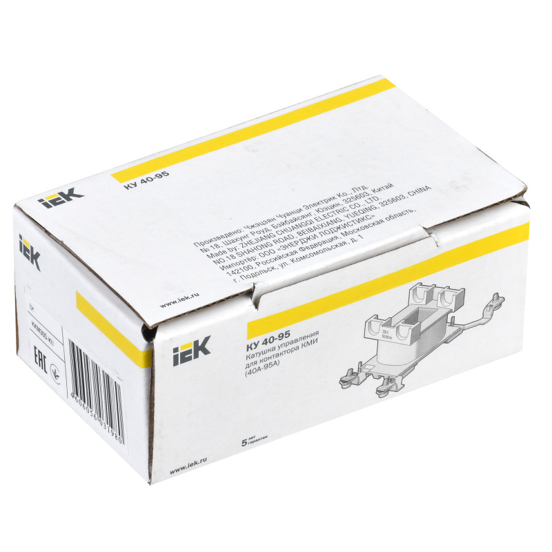 Катушка управления контактора 40-95А 230В [KKM30D-KU-230] КМИ УЕК