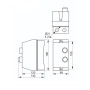 Оболонка для КМІ 9-18А IP54 [KKM-1] КМІ УЕК