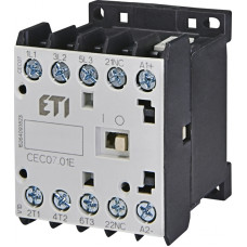 Контактор (пускатель) 7А 24В 3НО 1НЗ [4641101] CEC 07.01 ETI
