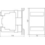 Контактор (пускач) 40А 220B 1НО 1НЗ [A0040010052] ПМ 3-40 M7 (LC1-D4011) АСКО
