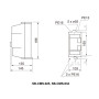 Контактор (пускач) в оболонці 25А 380В IP54 [CMS2-SB-025-380] SB-CMS-025 UEC