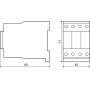 Контактор (пускач) 12А 110B 1НЗ [A0040010059] ПМ 1-12-01 F7 (LC1-D1201) АСКО